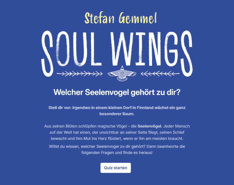 Soul Wings Quiz bei Carlsen